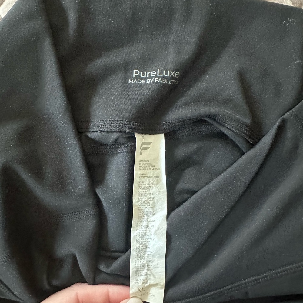 Fabletics Black Boot Cut Pants - image 2